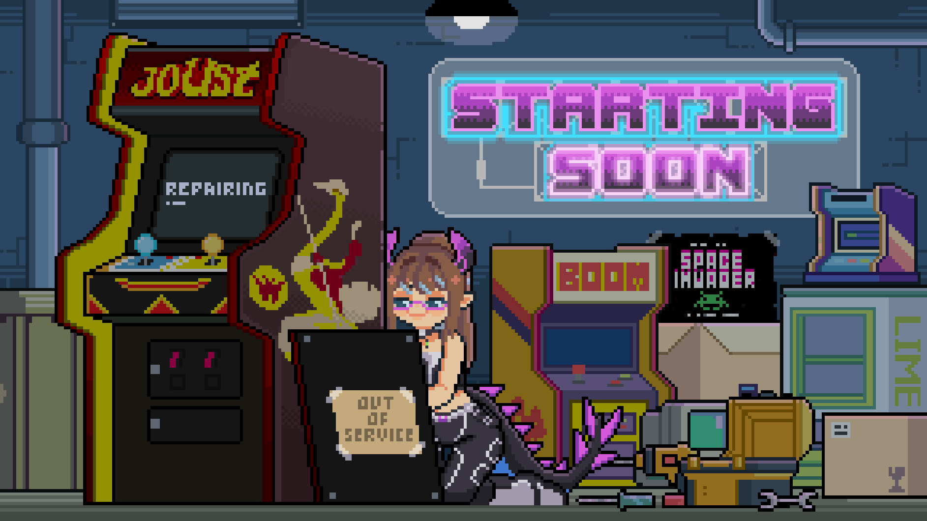 Starting Soon Screen by: SweetTomato